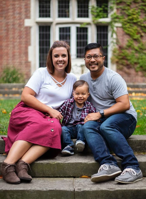 Chiropractor Grand Rapids MI Alexander LeBon with Family